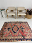 Persian Viss Rug | 4’ x 5'