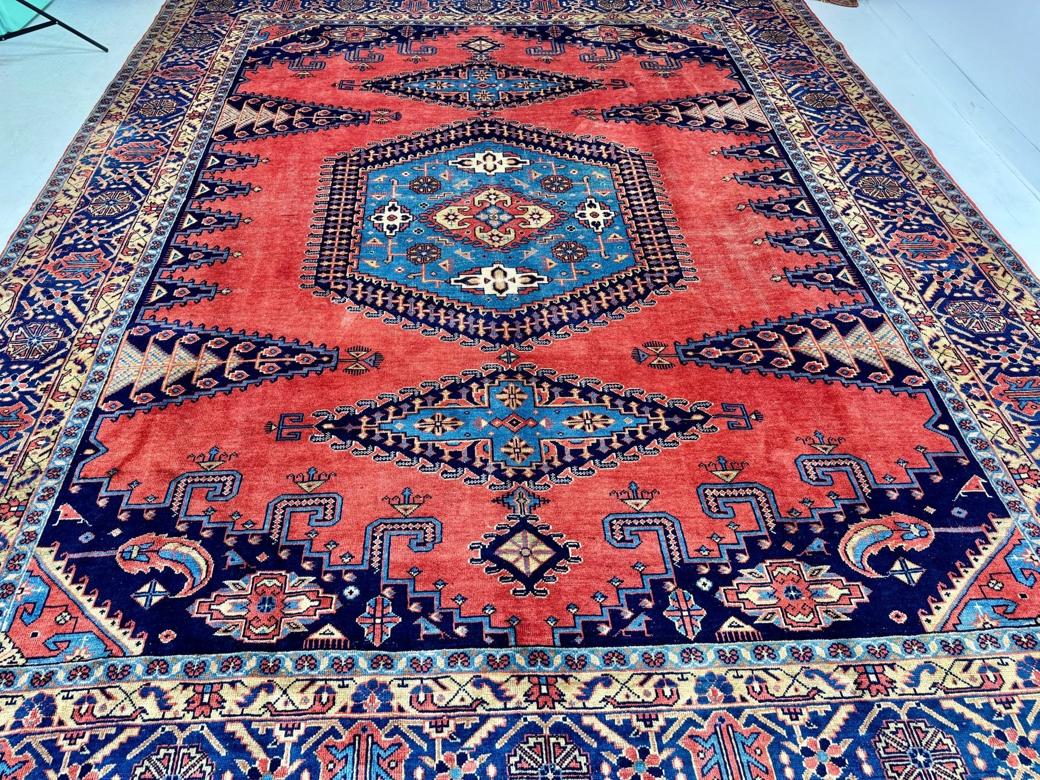 Persian Viss Rug | 9' 6” x 11' 11