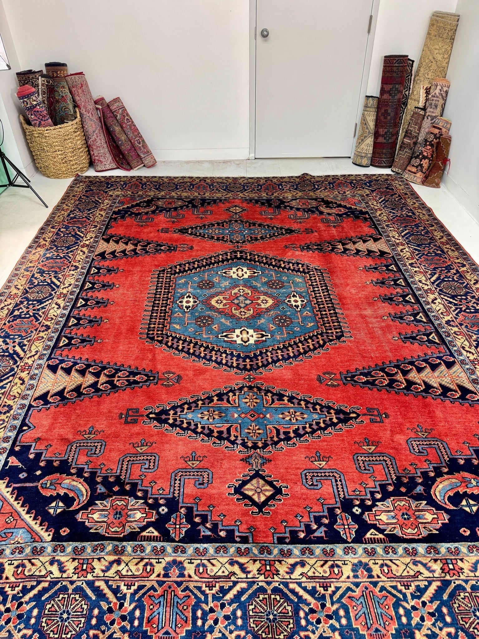 Persian Viss Rug | 9' 6” x 11' 11