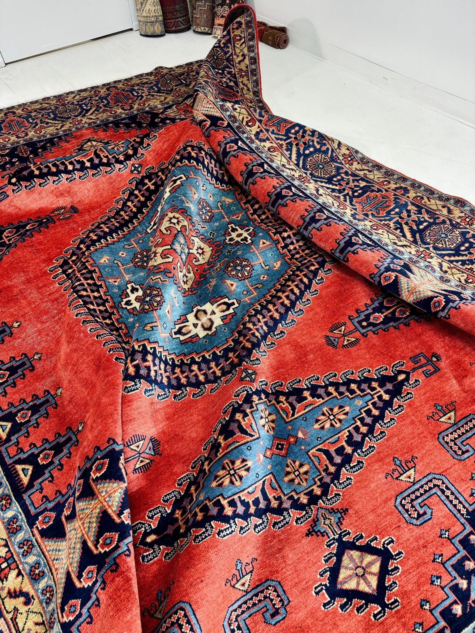 Persian Viss Rug | 9' 6” x 11' 11