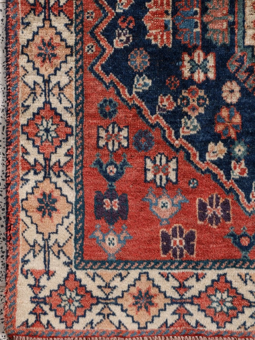 Persian Yalameh Rug | 3' 1” x 4' 6