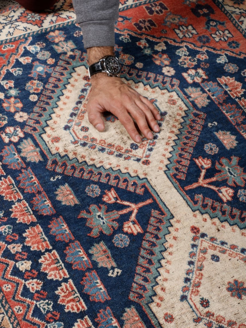 Persian Yalameh Rug | 3' 1” x 4' 6