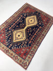 Persian Yalameh Rug | 3' 1” x 4' 6