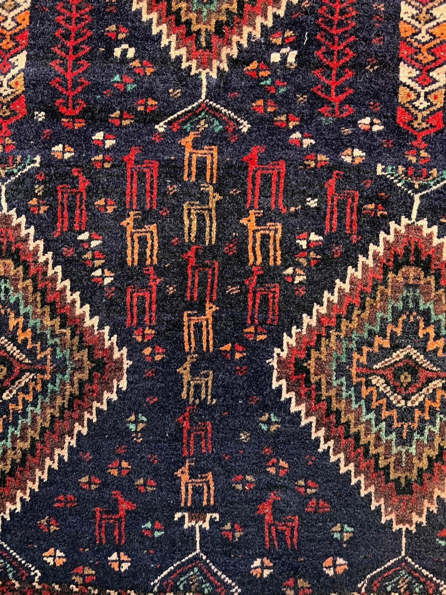 Persian Zabol Rug | 5' 3
