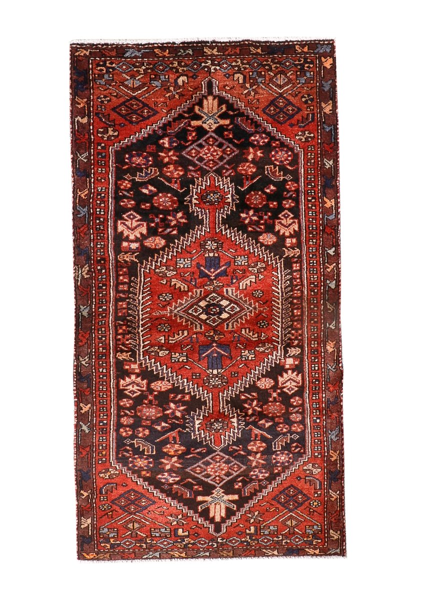 Persian Zanjan Rug | 3' 1” x 6' 5