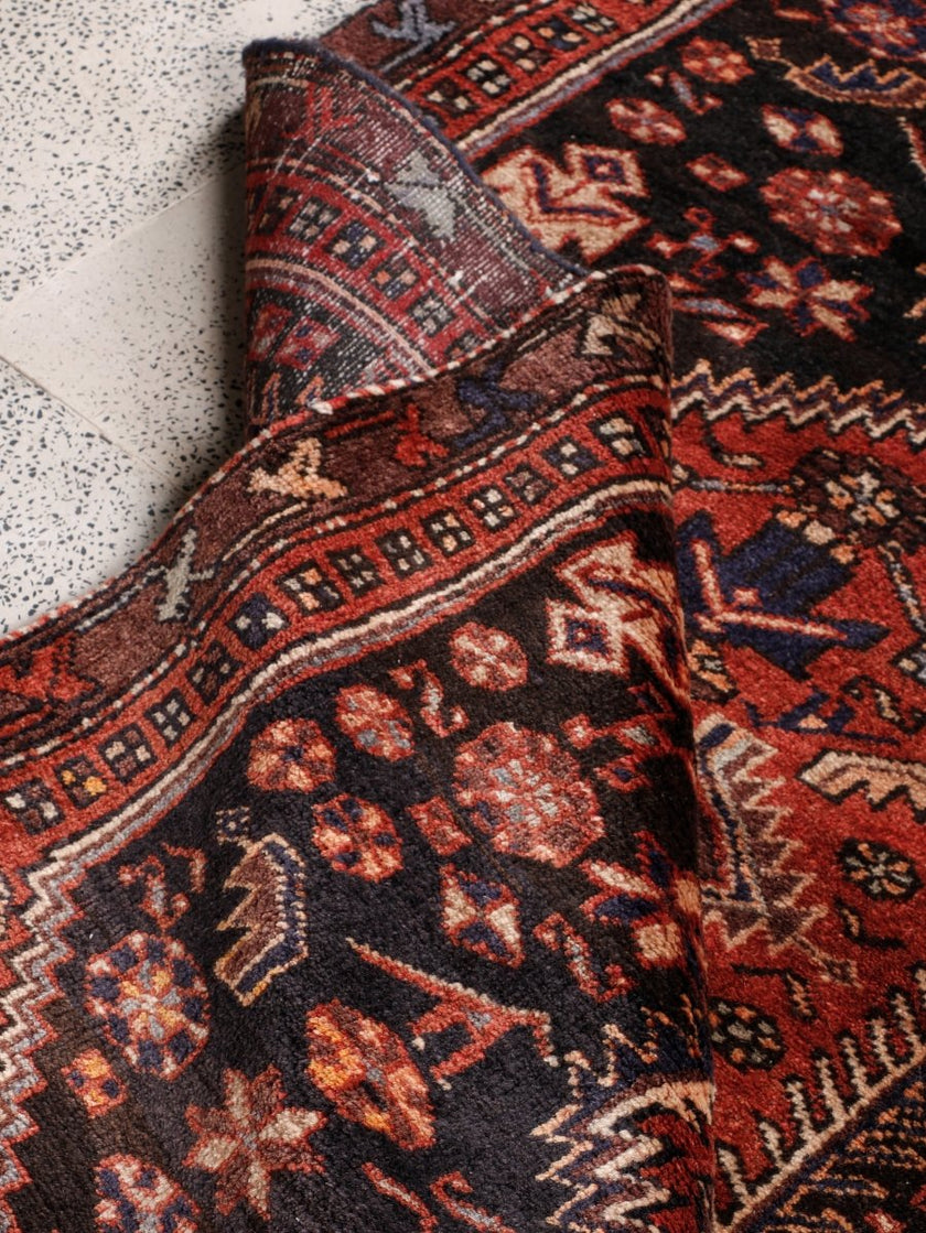 Persian Zanjan Rug | 3' 1” x 6' 5