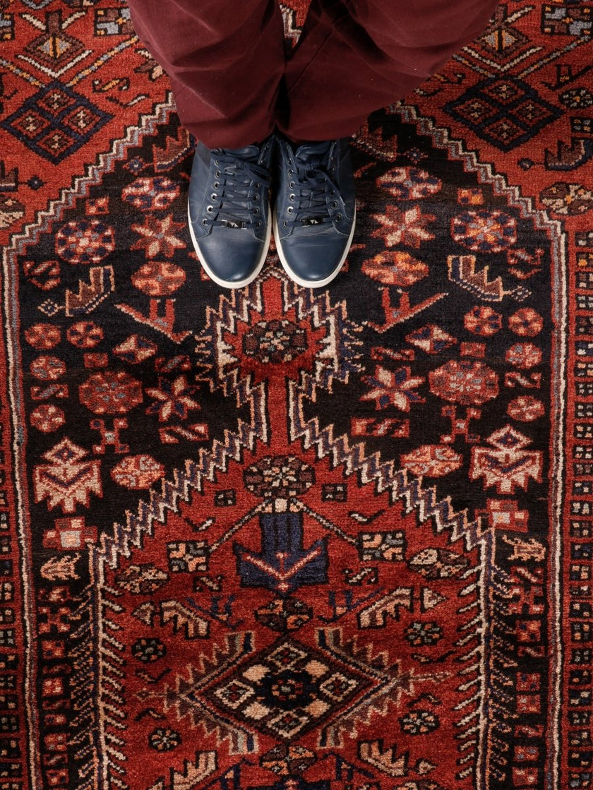 Persian Zanjan Rug | 3' 1” x 6' 5