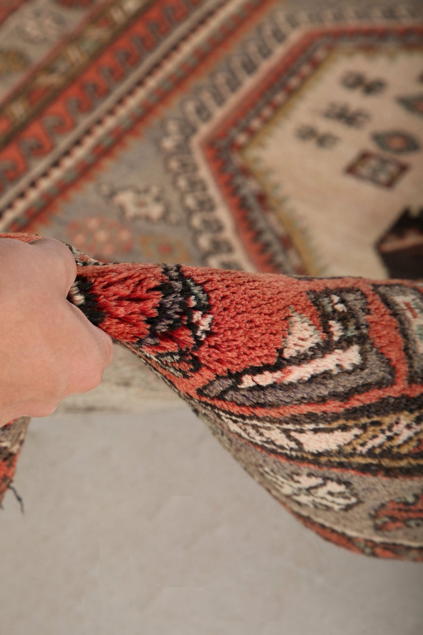 Persian Zanjan Rug | 4' 3