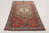 Persian Zanjan Rug | 4' 3
