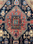 Persian Zanjan Rug | 4' x 6' 5