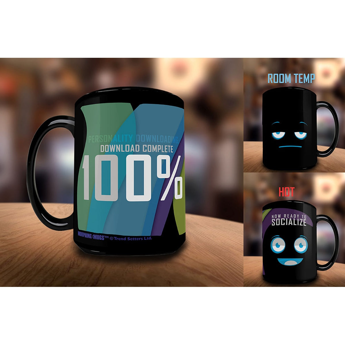 Personality Loading Morphing Clue Mug