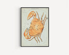 Personalizable Vintage Astrological Sign Print - Cancer | Sidney Hall Art (available handframed or unframed)
