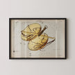 Personalizable Vintage Astrological Sign Print - Libra | Sidney Hall Art (available handframed or unframed)
