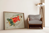 Personalizable Vintage Astrological Sign Print - Virgo | Sidney Hall Art (available handframed or unframed)