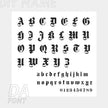 Personalized Custom 316L Stainless Steel Jewelry, English Alphabet Name Anklet