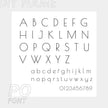 Personalized Custom 316L Stainless Steel Jewelry, English Alphabet Name Anklet