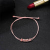 Personalized DIY 26 Letter Woven Hand Rope Versatile