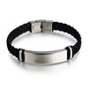 Personalized Jewelry Custom Bracelet for Women Men PU Leather Bracelet