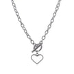 Personalized Thick Chain Ins Wind Love Clavicle Necklace Choker Niche Design Trend Necklace For Women