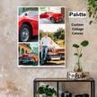 Toile photo collage 16″X20″, 4 blocs #207