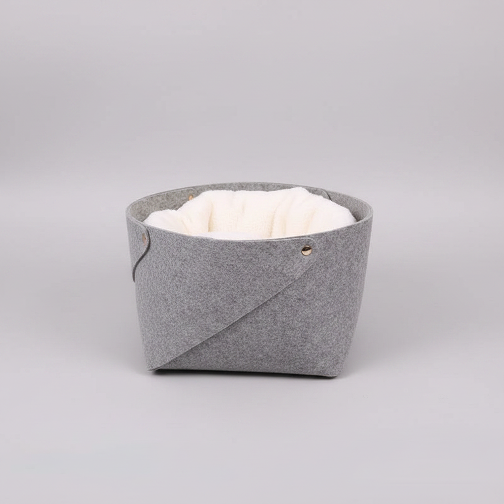Cozy Enclosed Pet Bed – Windproof Removable Nest for Cats & Dogs (S/M)