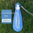 Pet Water Cup Outdoor Portable Folding Dog Water Bottle 550ml Large Capacity Medium To Large Dog Drinking Bottle