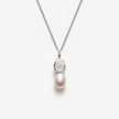 Delphine - Collier avec pendentif de perle d’eau douce