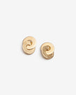 Astucieuse - Petites boucles d'oreilles cercles entrelacés en argent sterling