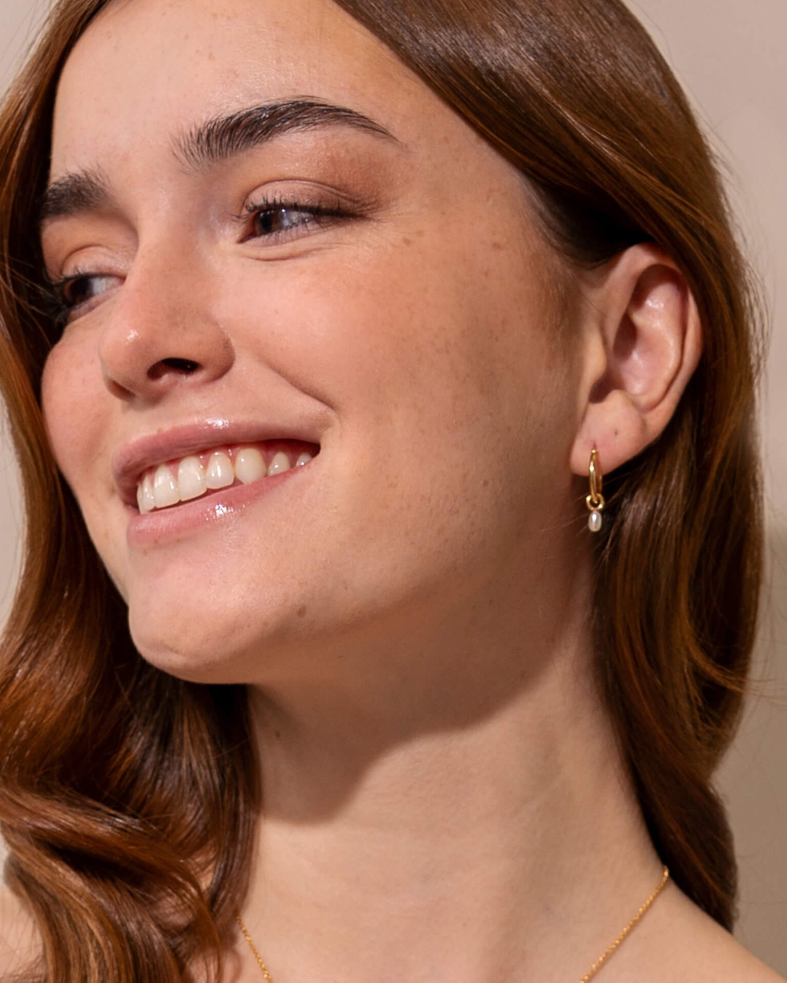 Marie-Joséphine - Boucles d’oreilles avec petites perles d’eau douce
