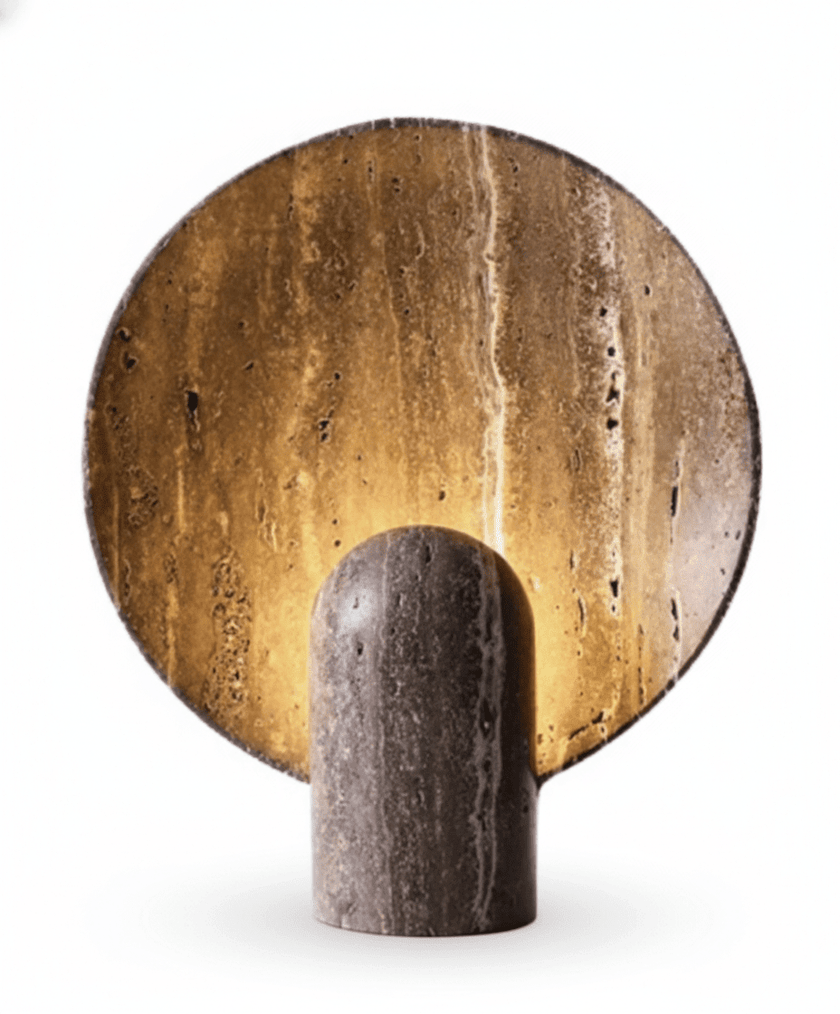Petra Natural Stone Table Lamp