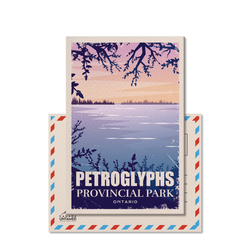 Petroglyphs Ontario Provincial Park Postcard, Canada Parks