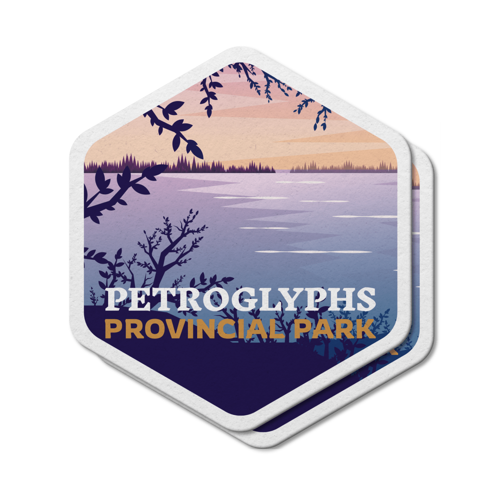 Petroglyphs Ontario Provincial Park Waterproof Vinyl Sticker, Canada Parks
