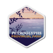 Petroglyphs Ontario Provincial Park Waterproof Vinyl Sticker, Canada Parks