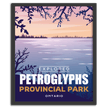 Petroglyphs Provincial Park 'Explored' Poster, Canada Parks