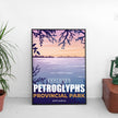 Petroglyphs Provincial Park 'Explored' Poster, Canada Parks