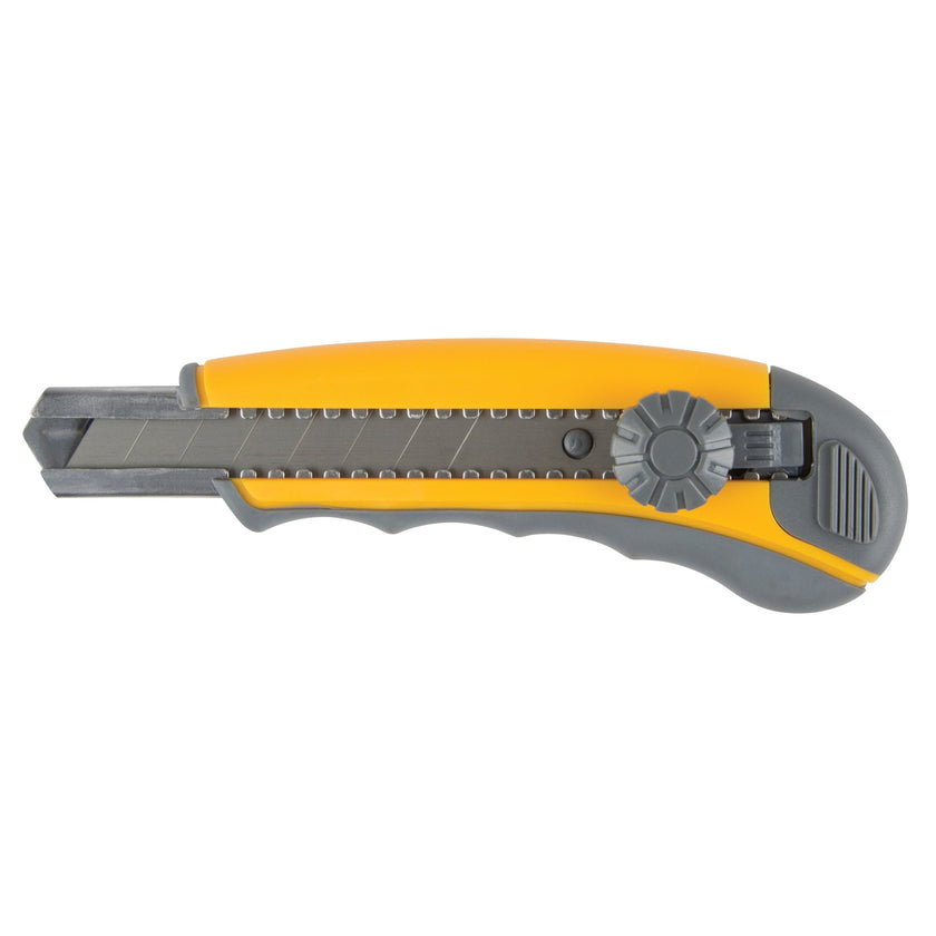 Knife ATK900, 18 mm, Carbon Steel, Heavy-Duty, Plastic Handle