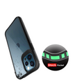 Transparent Case With Black Border for iPhone 12 and 12pro