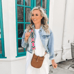Compact Emmy Courier Bag — Structured Mini Shoulder Bag for Women
