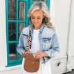 Compact Emmy Courier Bag — Structured Mini Shoulder Bag for Women