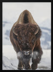 Wall Art Bison en approche