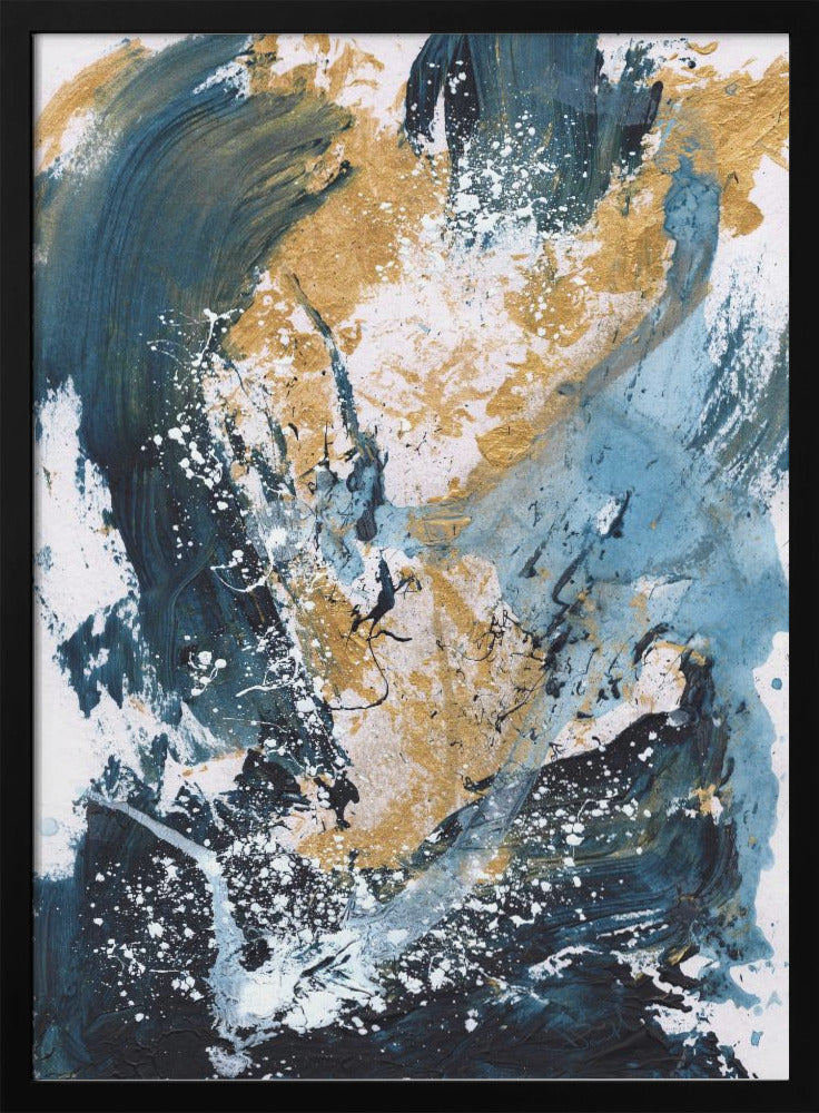 Wall Art Golden Sea