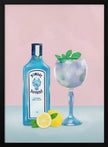 Wall Art Gin Cocktail