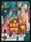 Wall art Christmas in Amsterdam Canvas Print