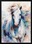 Cheval à l'aquarelle (1)
