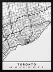Wall art Black Maps 89 Canvas Wall Art
