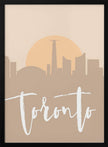 Wall art Skyline Earth Tone 2 89