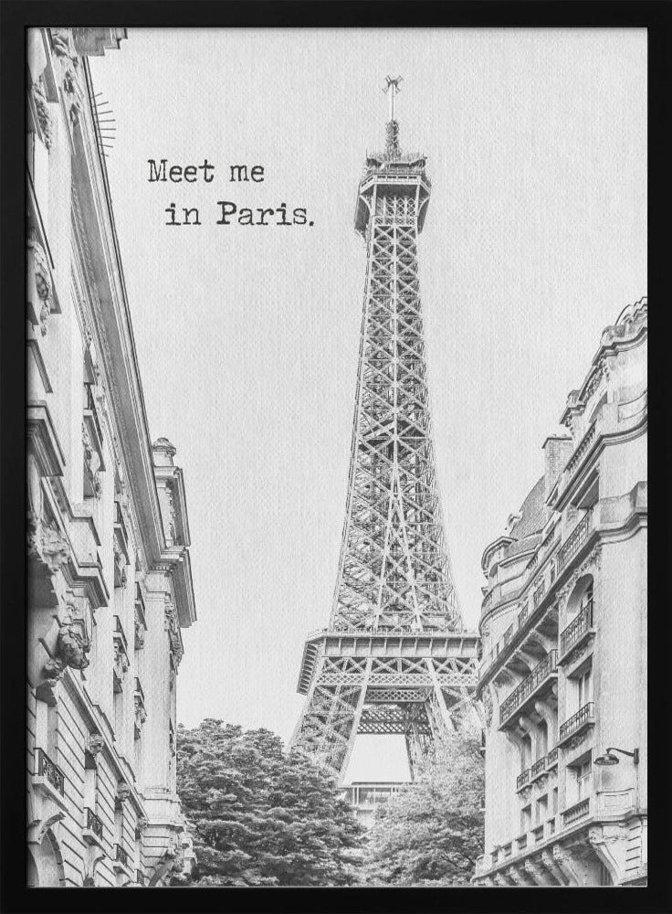 Wall art : Rendez-vous à Paris