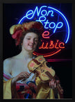 Wall art Non Stop the Music Canvas Print