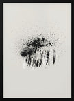 Wall art Brush splatters #3