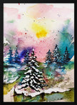 Wall art Winter 9 Canvas Print